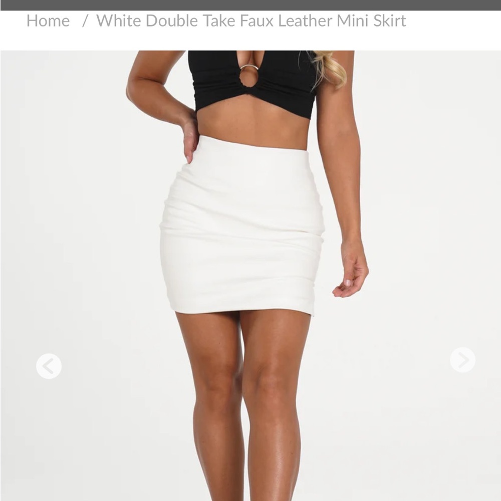 NVGTN white skirt